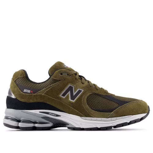 New Balance 2002R Woodland Black alacsony szárú sneaker – termékfotó, oldalnézet