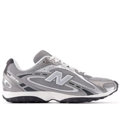 New Balance 204L Dark Silver Metallic alacsony szárú sneaker – termékfotó, oldalnézet