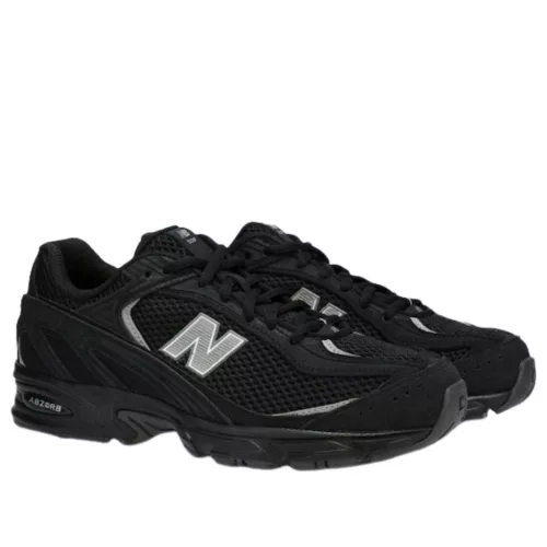 New Balance 509 Black alacsony szárú sneaker – termékfotó, oldalnézet