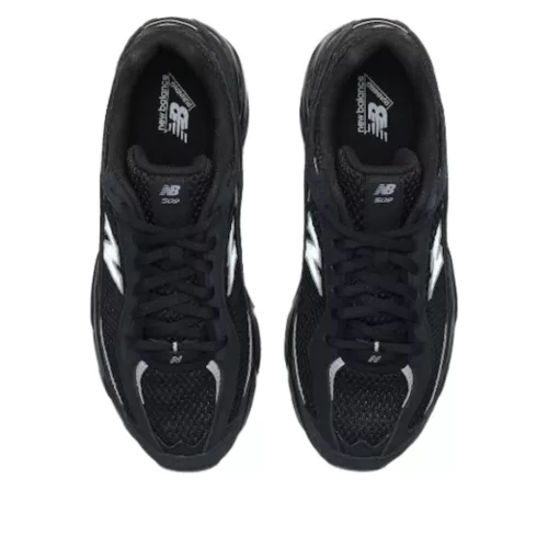 New Balance 509 Black alacsony szárú sneaker – termékfotó, oldalnézet
