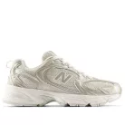 New Balance 530 Gold Metalic Linen alacsony szárú sneaker – termékfotó, oldalnézet