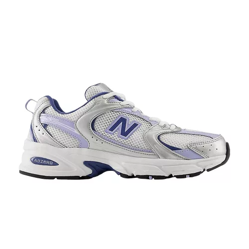 New Balance 530 Silver Metalic Magic Blue alacsony szárú sneaker – termékfotó, oldalnézet