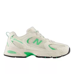 New Balance 530 Sea Salt Green alacsony szárú sneaker – termékfotó, oldalnézet