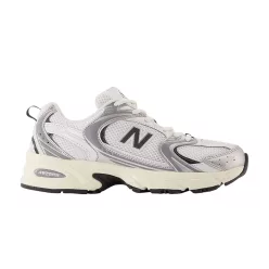 New Balance 530 Silver Metallic Black Cement alacsony szárú sneaker – termékfotó, oldalnézet