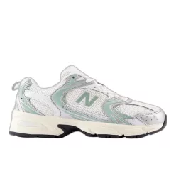 New Balance 530 Silver Metallic Mosaic Green alacsony szárú sneaker – termékfotó, oldalnézet