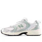 New Balance 530 Silver Metallic Mosaic Green alacsony szárú sneaker – termékfotó, oldalnézet