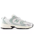 New Balance 530 Silver Metallic Mosaic Green alacsony szárú sneaker – termékfotó, oldalnézet