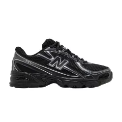 New Balance 740v2 Black Grey Silver alacsony szárú sneaker – termékfotó, oldalnézet