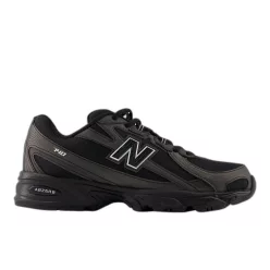 New Balance 740 Black Grey alacsony szárú sneaker – termékfotó, oldalnézet