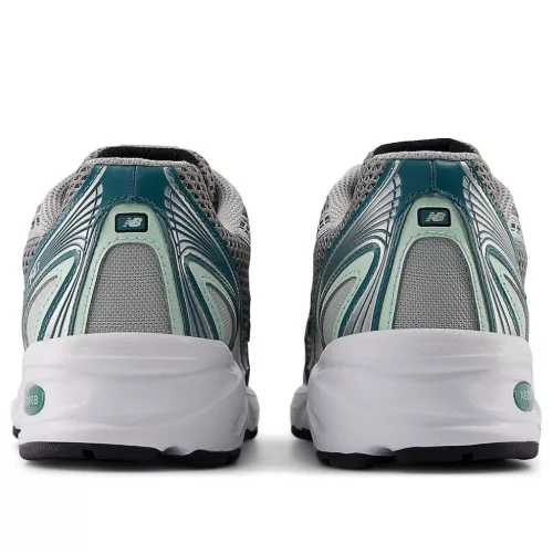 New Balance 740v2 Silver Metallic New Spruce alacsony szárú sneaker – termékfotó, oldalnézet