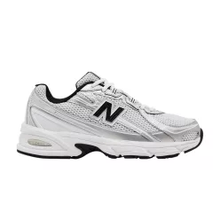 New Balance 740 White Silver Metallic Navy alacsony szárú sneaker – termékfotó, oldalnézet