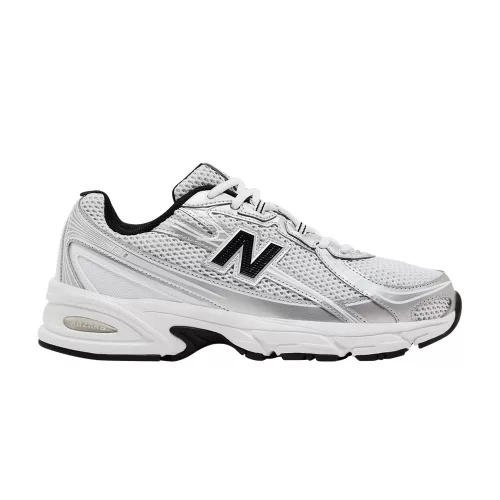 New Balance 740 White Silver Metallic Navy alacsony szárú sneaker – termékfotó, oldalnézet
