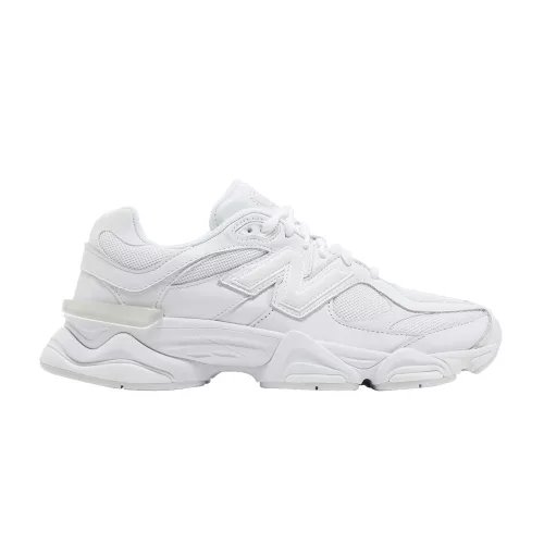 New Balance 9060 Triple White férfi alacsony szárú utcai sneaker fehér