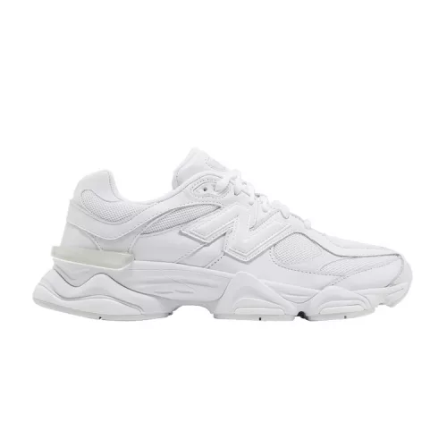 New Balance 9060 Triple White férfi alacsony szárú utcai sneaker fehér