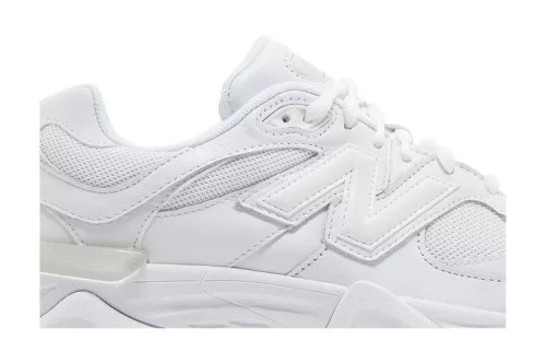 New Balance 9060 Triple White férfi alacsony szárú utcai sneaker fehér