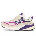 New Balance 990v6 MiUSA Magenta Pop alacsony szárú sneaker – termékfotó, oldalnézet