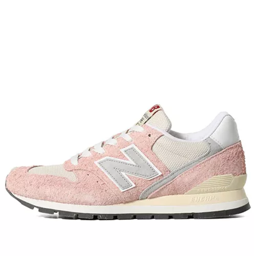 New Balance 996 MiUSA Pink Haze alacsony szárú sneaker – termékfotó, oldalnézet