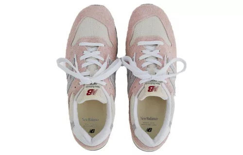 New Balance 996 MiUSA Pink Haze alacsony szárú sneaker – termékfotó, oldalnézet