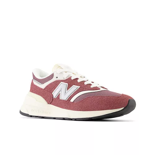 New Balance 997R Brick Red alacsony szárú sneaker – termékfotó, oldalnézet