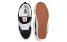 Vans Knu Skool Black White alacsony szárú sneaker – termékfotó, oldalnézet