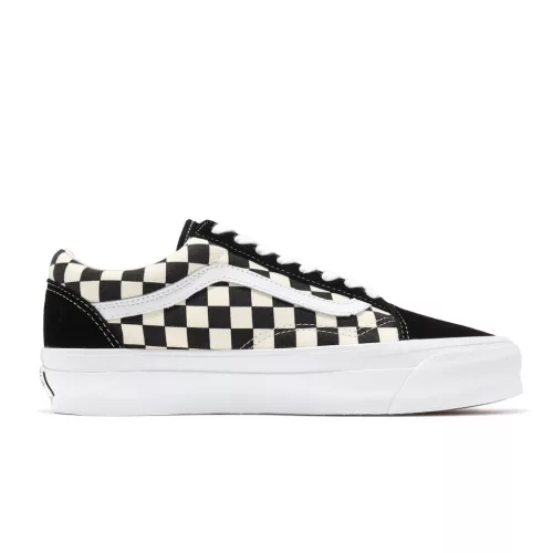 Vans Old Skool 36 LX Checkerboard White Black alacsony szárú sneaker – termékfotó, oldalnézet