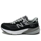 New Balance 990v6 MiUSA Black Grey White (Women's) alacsony szárú sneaker – termékfotó, oldalnézet