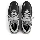 New Balance 990v6 MiUSA Black Grey White (Women's) alacsony szárú sneaker – termékfotó, oldalnézet