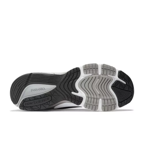 New Balance 990v6 MiUSA Black Grey White (Women's) alacsony szárú sneaker – termékfotó, oldalnézet