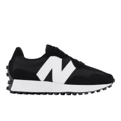 Wmns New Balance 327 'Black White' alacsony szárú sneaker – termékfotó, oldalnézet