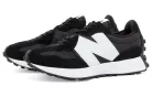 Wmns New Balance 327 'Black White' alacsony szárú sneaker – termékfotó, oldalnézet